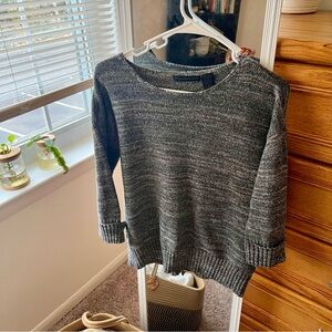 Preswick & Moore Charcoal Knit Sweater